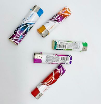 Long Slim Electronic Cigarette Lighter Function Cigarette Lighter Size 80*23.7*11.18mm