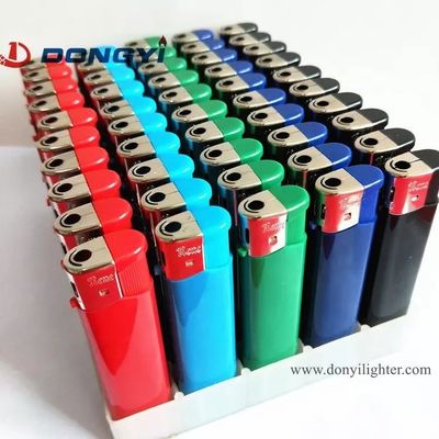 Personalized 80*23.7*11.18mm Electronic Gas Lighter with Flint and Refillable Gas
