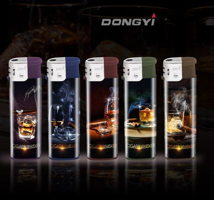 Plastic ISO Refillable Mini Disposable Rechargeable Cigarette Lighter Electric Gas Lighter