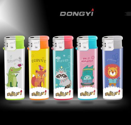 Plastic ISO Refillable Mini Disposable Rechargeable Cigarette Lighter Electric Gas Lighter
