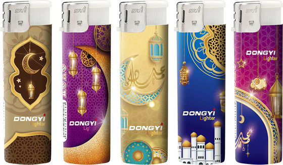 Customized Kitchen Plastic Cigarettes Lighter with Transparent Design and Affordable