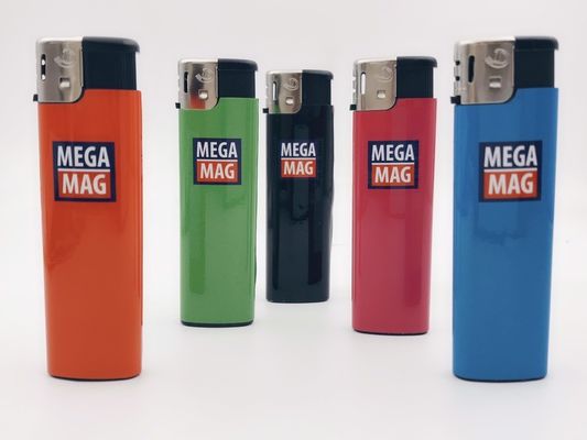 Custom PVC Wrap Gas Lighter for Refillable and Disposable Needs Customized Request