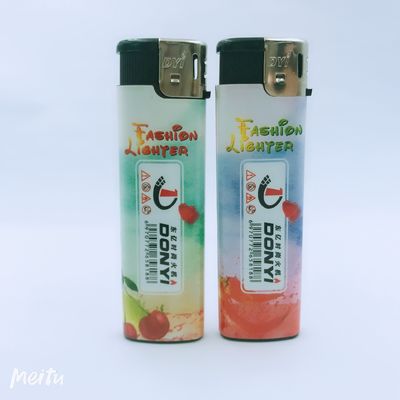 Custom PVC Wrap Gas Lighter for Refillable and Disposable Needs Customized Request