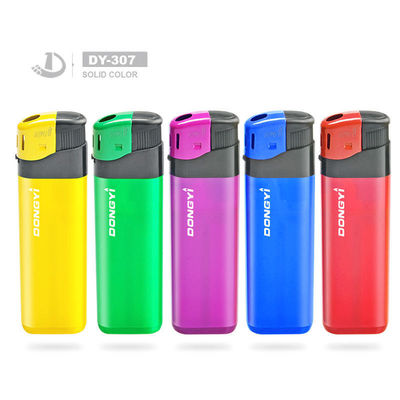 Customization Plastic Label Cigarette Electric Lighter with Beautiful Colorful Design