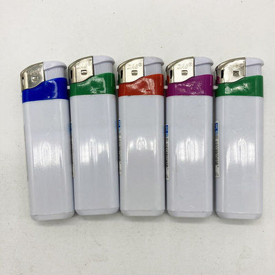 White Color Plastic Electric Igniter for Cheapest Cigarette Lighter 8.22*2.49*1.18CM