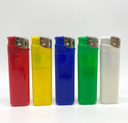 82.2*24.9*11.8mm Plastic Lighter with Adjustable Flame and Rechargeable Function