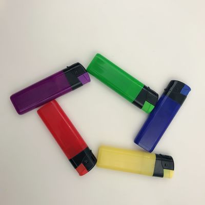 82.2*24.9*11.8mm Plastic Lighter with Adjustable Flame and Rechargeable Function