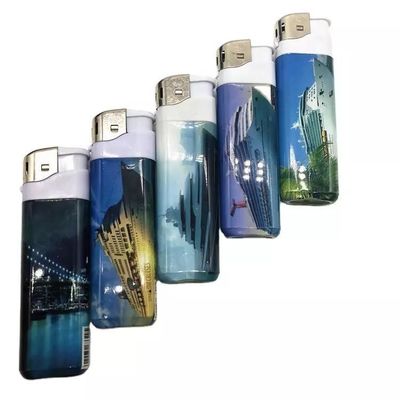 Customization Plastic Cigarette Electronic Disposable Refillable Lighter Model NO. DY-588