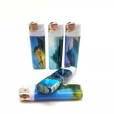 Customization Plastic Cigarette Electronic Disposable Refillable Lighter Model NO. DY-588