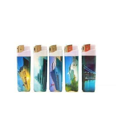 Customization Plastic Cigarette Electronic Disposable Refillable Lighter Model NO. DY-588