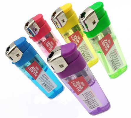 Convenient Refillable Plastic Gas Lighter with Electric Ignition