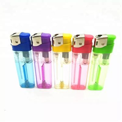 Plastic Disposable Lighter with Custom Logo Printing Lighter Size 82.2*24.9*11.8mm