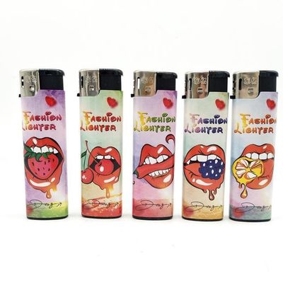 Customized Popular Logo Smoking Lighter Dongyi Cheapest Refillable Electric Lighter