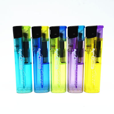 Practical and Affordable Transparent Electronic Cigarette Lighter Transparent Design