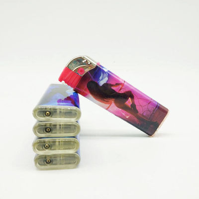 Dy-1702 Plastic Cigarette Lighter with Customized Design and 8.1*2.48*0.9CM Size