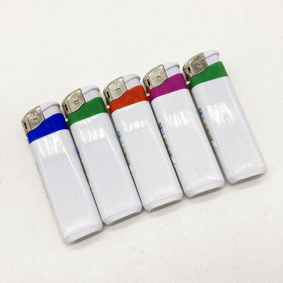 Dy-588 Disposable Electric Sollid Color Lighter Customized Request for Cigarette