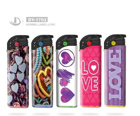Customized Label Golden Mandala Fashion Cigarette Electronic Lighter for Kitchen Gas