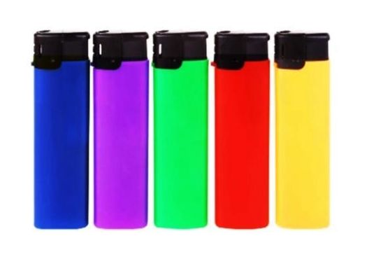 Customized Solid Color Stickers Cigarettes Lighter Model NO. DY-818 Customized Request