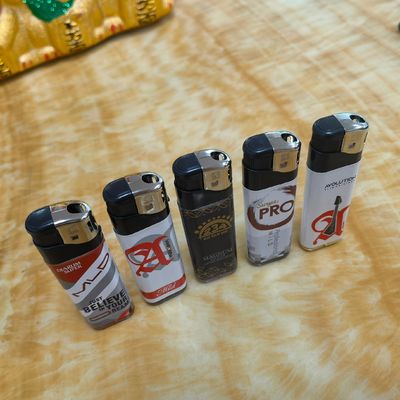 Disposable EUR Standard LED Plastic Lighter With Special Patterns