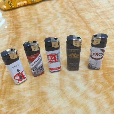 Disposable EUR Standard LED Plastic Lighter With Special Patterns