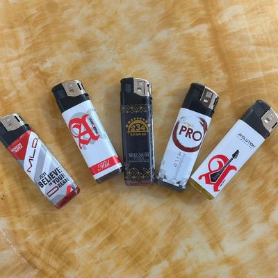 Disposable EUR Standard LED Plastic Lighter With Special Patterns