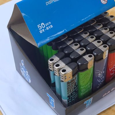 Custom Logo Refillable ISO9994 Plastic Lighter for Electronic Smoking