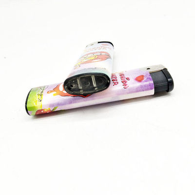 Electronic Disposable Gas Lighter With Five Colors Refillable
