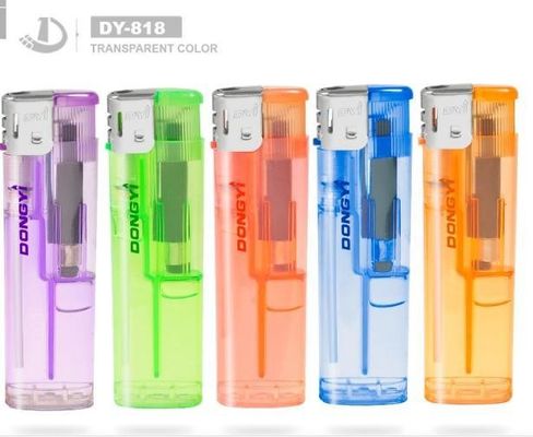 Electronic Disposable Gas Lighter With Five Colors Refillable