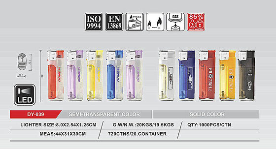 Revolutionize Your Smoking Experience with Dy-039 LED Lamp Electric Piezo Lighter