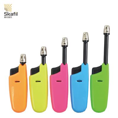 ISO22702 Certification Disposable Plastic Gas BBQ Lighter for Fireplace Accessory