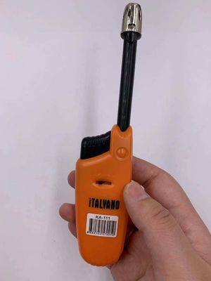 11.87*2.08*3.73cm Refillable Aluminimum BBQ Kitchen Lighter with ISO22702 Certification