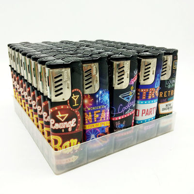 Windproof Turbo Flame Lighter with Flip Style Customized Request Model NO. DY-F001