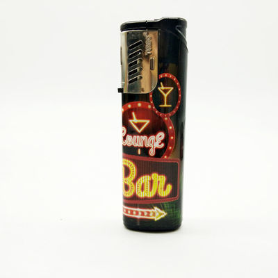 Windproof Turbo Flame Lighter with Flip Style Customized Request Model NO. DY-F001