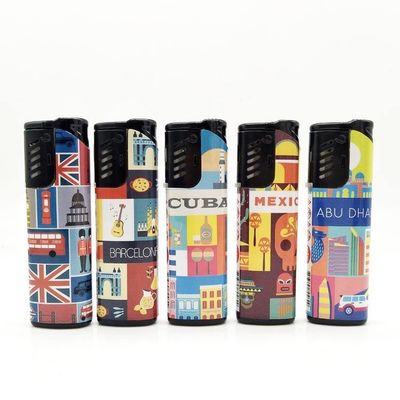 81mm Length Windproof Smoking Electric Lighter with Custom Logo and Model NO. DY-F001