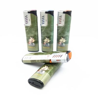 EUR Standard Windproof Electric Lighter with Custom Logo Design Model NO. DY-F001