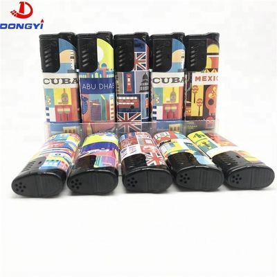 Customization Double Fire Lighter Jet Flame Windproof Inflatable Lighter for Men Gift