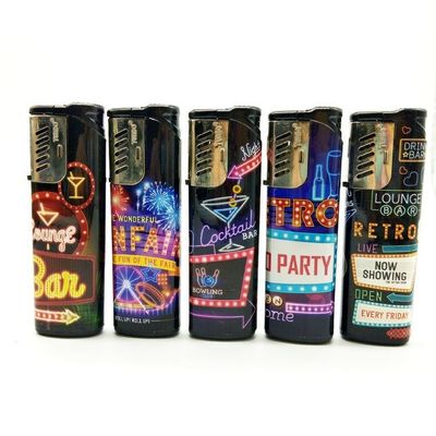 Convenient Cigarette Windproof Torch Lighter with Phone Ring and Jet Flame Design