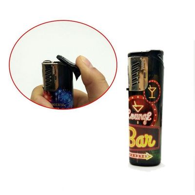 Convenient Cigarette Windproof Torch Lighter with Phone Ring and Jet Flame Design
