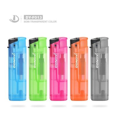 Dy-F013 Dongyi Electronic Lighters with Special Design Refillable 8.1*2.3*1.04CM