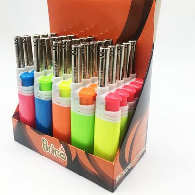 Design Cigarette Candle Picnic Gas Lighters for Cookers Customized Request Refillable