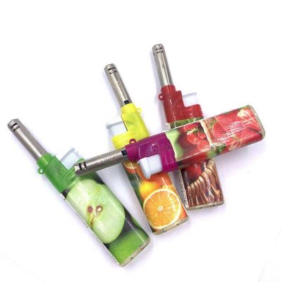 2021 Encendedores Electronic Refill BBQ Lighters with ISO 9994 Gas Windproof Lighter