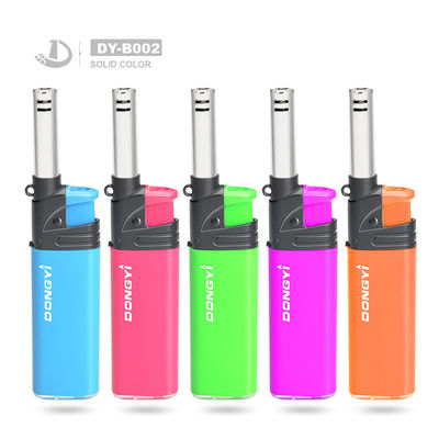 Customization Windproof Refillable Lighter for Camping Kitchen Long Gas Electric Lighter