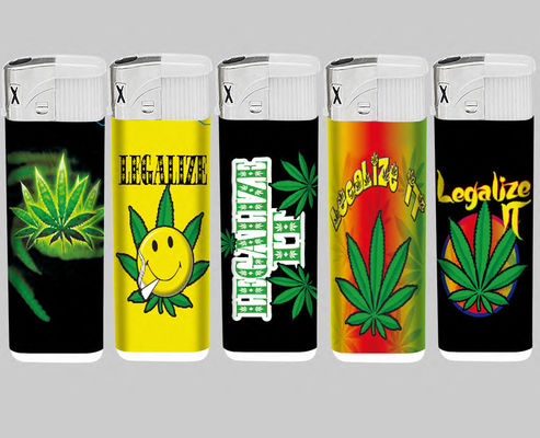 Smoking Refillable Lighter Flint Lighter with Model NO. DY-071 and ISO9994 Certificate