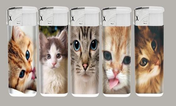 Smoking Refillable Lighter Flint Lighter with Model NO. DY-071 and ISO9994 Certificate
