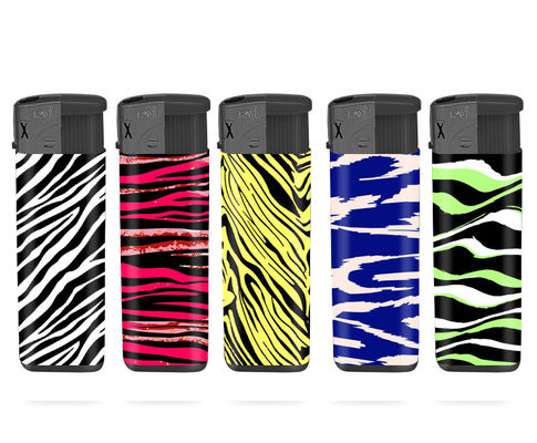 Popular Custom Logo Electronic Gas Lighter for Cigarette Gift or Decorative Purpose
