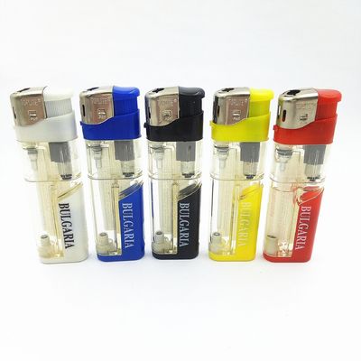 Dy-5810 LED Lamp Cigarette Plastic Gas Electric Lighter with Advanced Technology