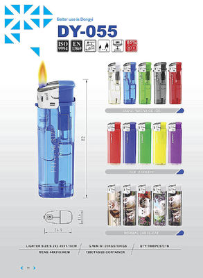 Plastic Electric Cigarette Lighter Children Resistance Dy-055 With Customized Request
