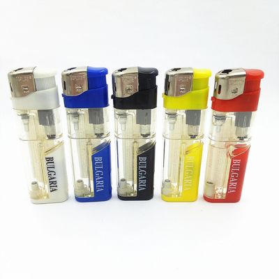Certified Fenix LED Electronic Gas Lighter with Stable Flame Disposable Lighters