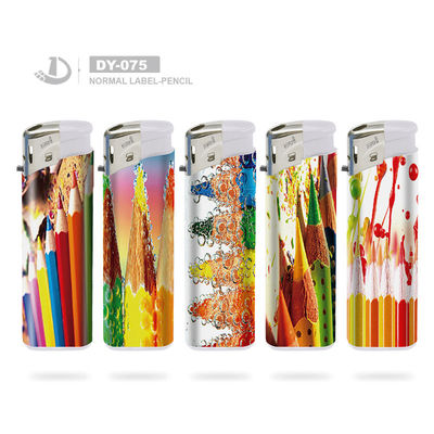 Dy-075 Style Disposable Electronic Lighter in United Kingdom with Customized Request