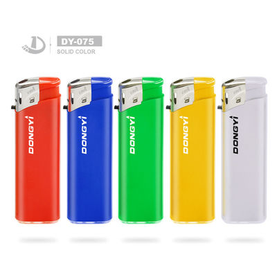 Dy-075 Style Disposable Electronic Lighter in United Kingdom with Customized Request